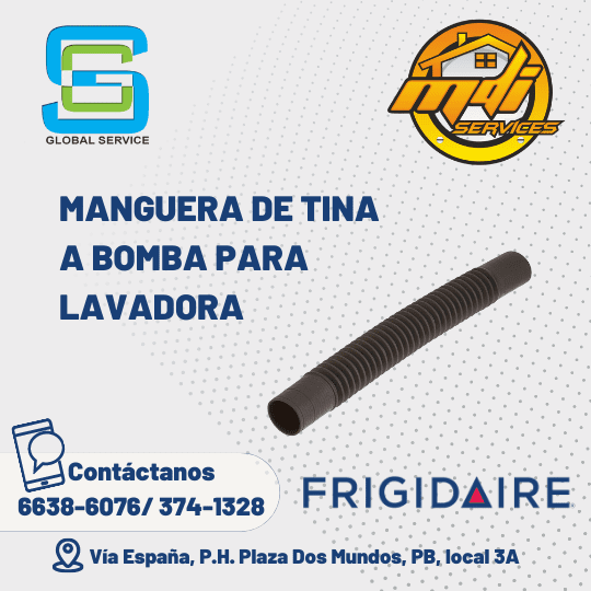 MANGUERA TINA LAVADORA FRIGIDAIRE 131494800